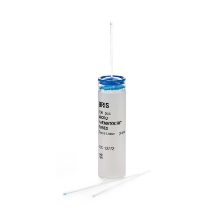 Mckesson Micro-hematocrit Capillary Blood Collection Tube, 1.1x75 mm, 1000PK 177-51602